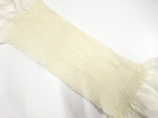 JAPANESE KIMONO / OBIAGE / SILK / SHIBORI
